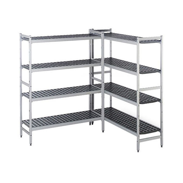 Étagère en L côté droit pour chambre froide