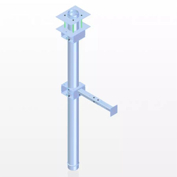 goulotte pour machine à glace H. 2 m