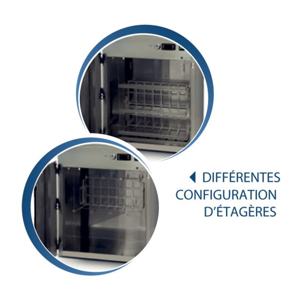 configuration étagère