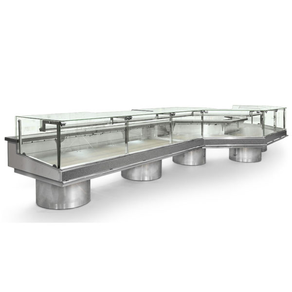 Vitrine réfrigérée poissonnerie