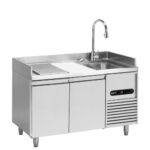 Meuble de travail réfrigéré Mercatus - 2 portes