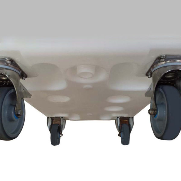 Bac renforcé vue de dessous