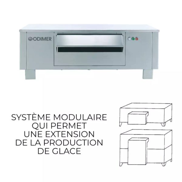 machine à glace écailles Funk série frv modulaire
