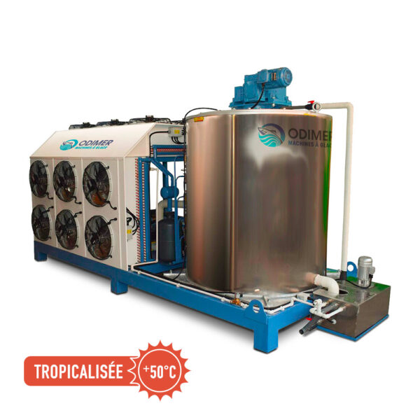 Machine à glace écaille - tropicalisée - eau douce - F150 C