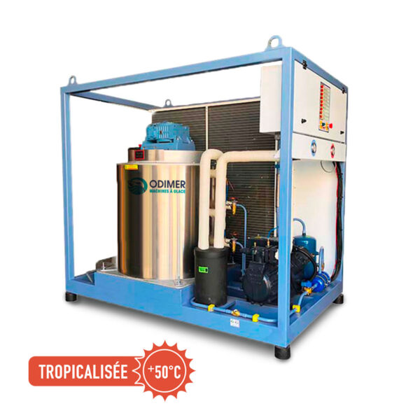 Machine à glace écaille tropicalisée eau douce - F50