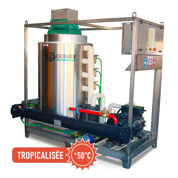 machine à glace écaille tropicalisée eau de mer SFM 75