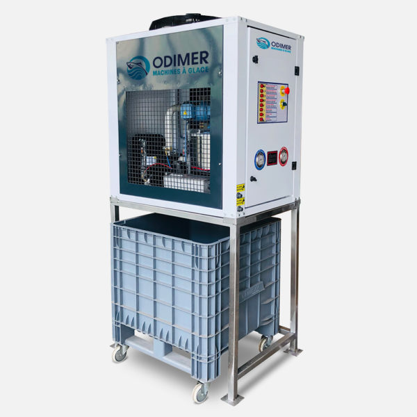 Machine à glace tropicalisée - production 500 kg par jour