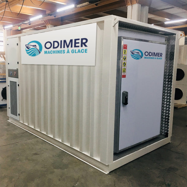 Tunnel de congélation conteneur mobile