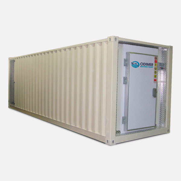 Tunnel de congélation mobile grand volume