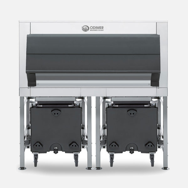 Bac de stockage glace BC 610 avec 2 chariot inclus