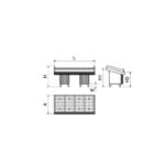 Dimensions étal P074440