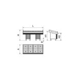Dimensions étal P074444