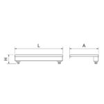 dimensions plaque de découpe pour étal poisson