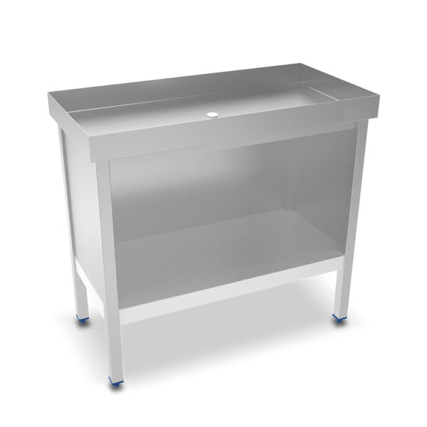 Table inox pour fruits de mer P074450