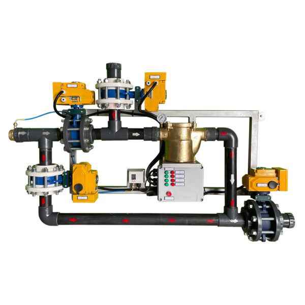 Backwashing filter RSW