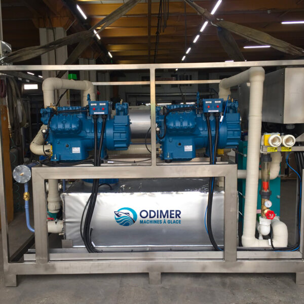 Double moteur unité de refroidissement d'eau de mer RSW 2x35S