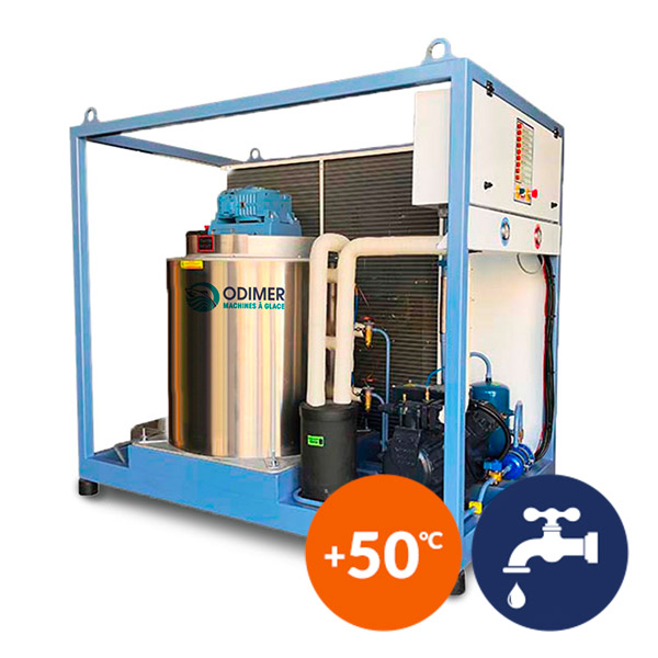 Machines à glace tropicalisée fonctionnant à l'eau douce