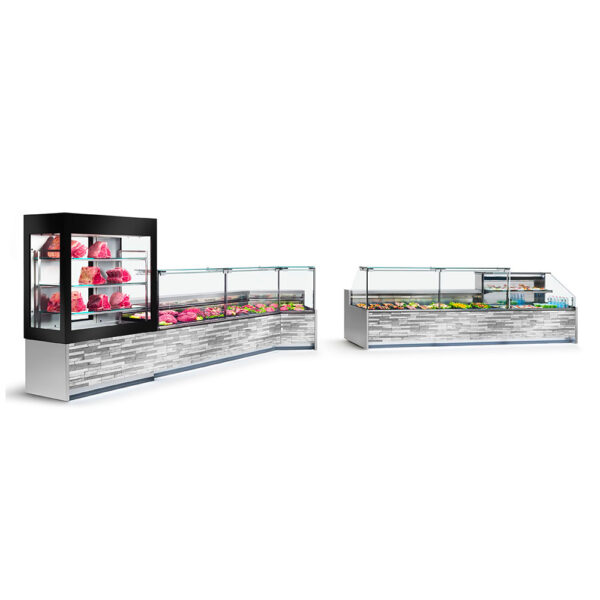 vitrine réfrigérée poissonnerie