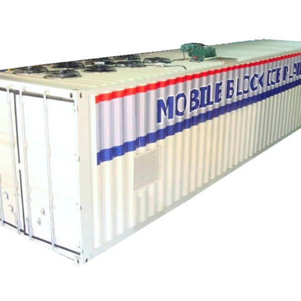 Machine à glace en blocs conteneurisée