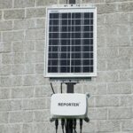 Installation du panneau solaire avec le Reporter