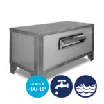 Machines à glace écailles sous-refroidie sans unité de condensation