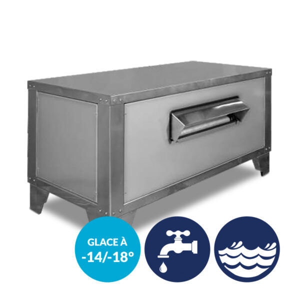 Machines à glace écailles sous-refroidie sans unité de condensation