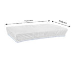 Dimensions housse de protection pour grands bacs