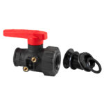 Vanne 30 L/min avec raccord