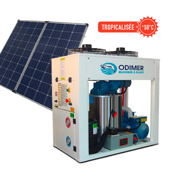 machine à glace écaille solaire et tropicalisée - SOLF100