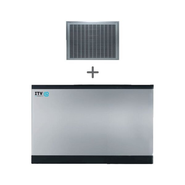 Machine à glaçons cube 12g. Spika ms 220f avec condenseur