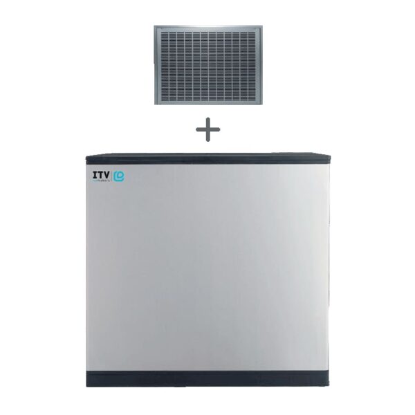 Machine à glaçons demi-dés 6g. Spika ms 410 H avec condenseur