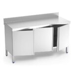 Table adossée avec portes battantes - plusieurs dimensions