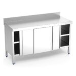 Table adossée avec portes coulissantes - plusieurs dimensions