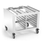 Support inox pour four