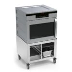 Support inox pour four gastronom