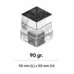 Machine à glaçons ITV NG 2CUBE – Glaçon premium 90 gr – Image 2